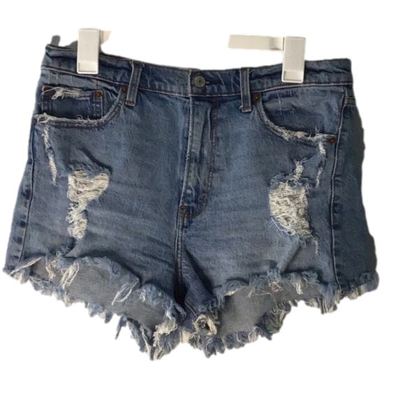 Abercrombie & Fitch Pants - Abercrombie & Finch High Rise Jean Short Sz 12/31